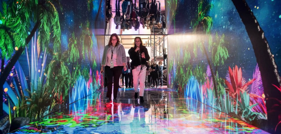 LedWall Floor Interactivo