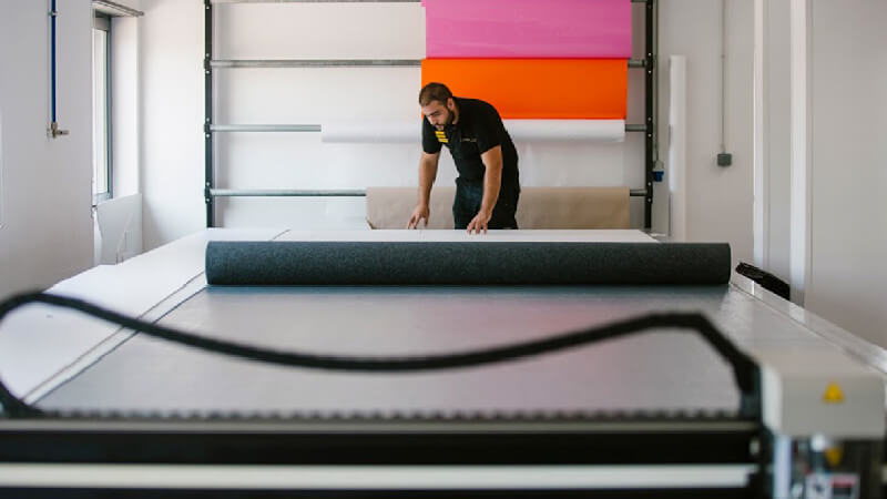 Corte Alcatifa / Linóleo